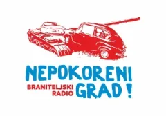 Logo: Braniteljski radio Nepokoreni grad
